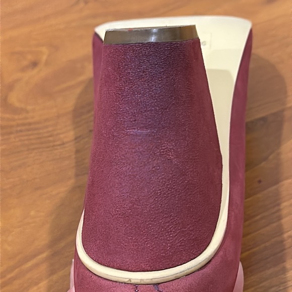 Klub Nico Open Toe Heels Color Wine Red Size 7M - Picture 15 of 16